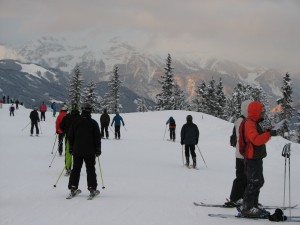Skiing in Hochzillertal, Austria