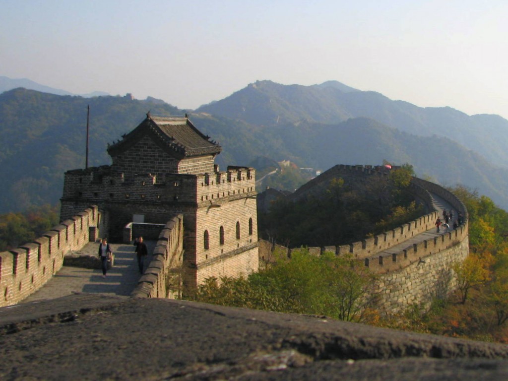 14_Mutianyu _Great_Wall_China Postcard view of the Great Wall