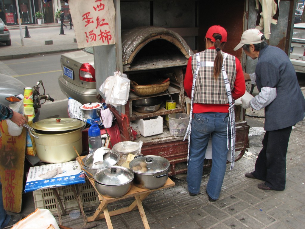 IMG_0080 Typical street food stall in China