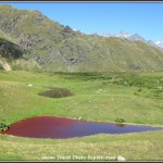 Hike to Koruldi lakes & Mt. Ushba in Svaneti, Georgia