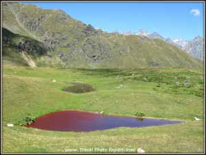 Hike to Koruldi lakes & Mt. Ushba in Svaneti, Georgia
