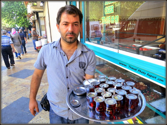Tea seller in Urfa
