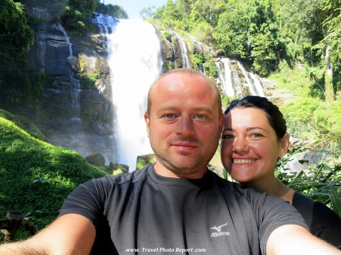 we at wachirathan waterfall