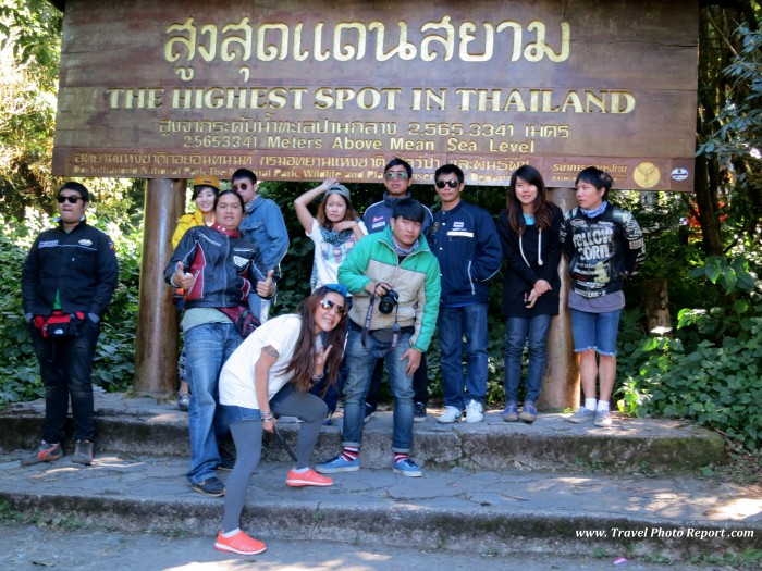 Highest peak in Thailand