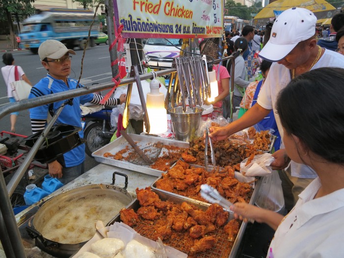 Deep fried chicken